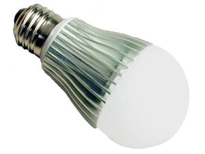 LED 7W globe replacement for 240volt, 40W incandescent light bulb